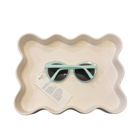 Janie and Jack Cat-Eye Mint Frame Tinted Sunglasses 0-2Y - Picture 4 of 4